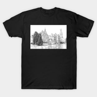 Toerism Bruges - inkingArt T-Shirt